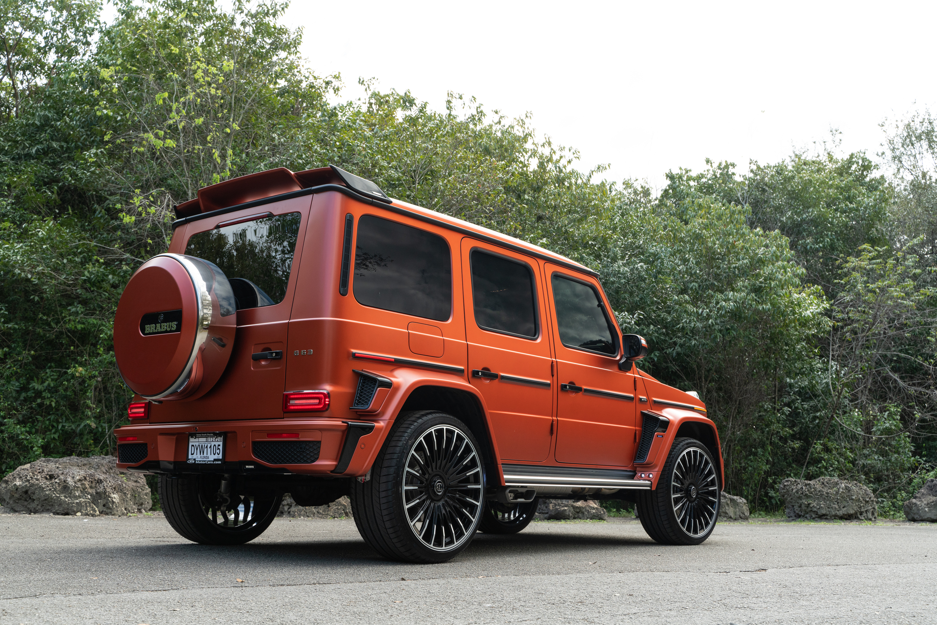 Mercedes G63 on Brabus Wheels and Body