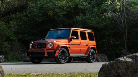 Mercedes G63 on Brabus Wheels and Body
