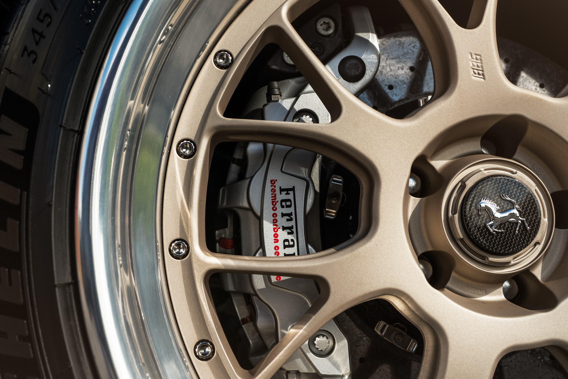 Ferrari 488 Pista on 1886 Wheels