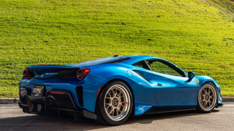 Ferrari 488 Pista on 1886 Wheels