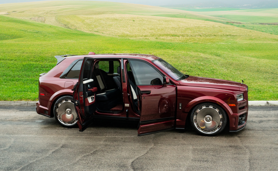 Urban Automitive Cullinan | | on HRE L108M | Polished Dark Clear