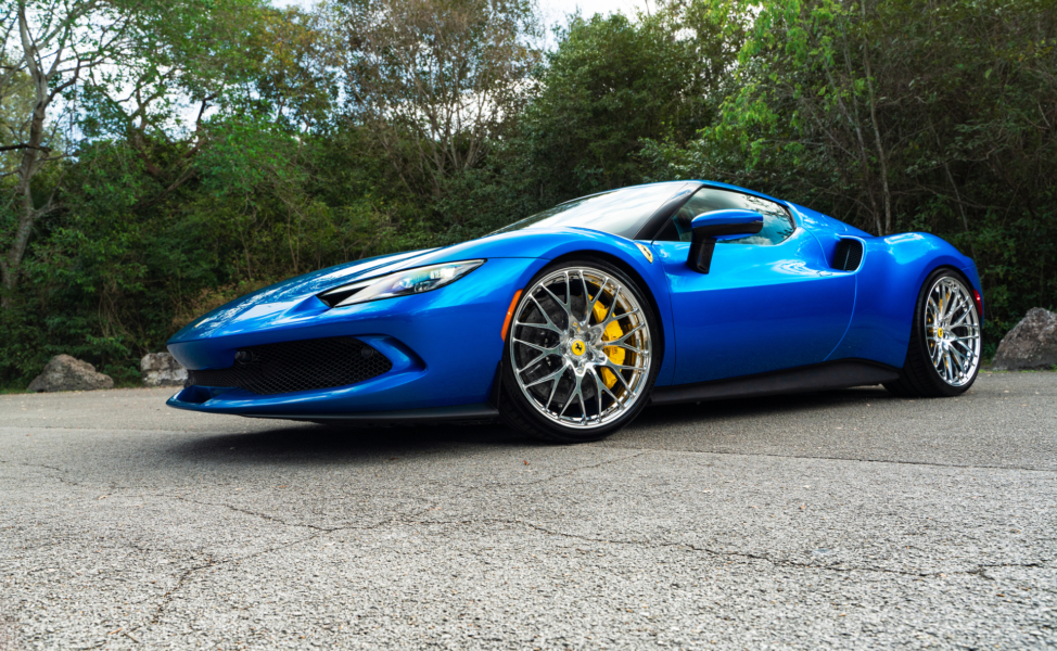 Ferrari 296 on HRE Wheels