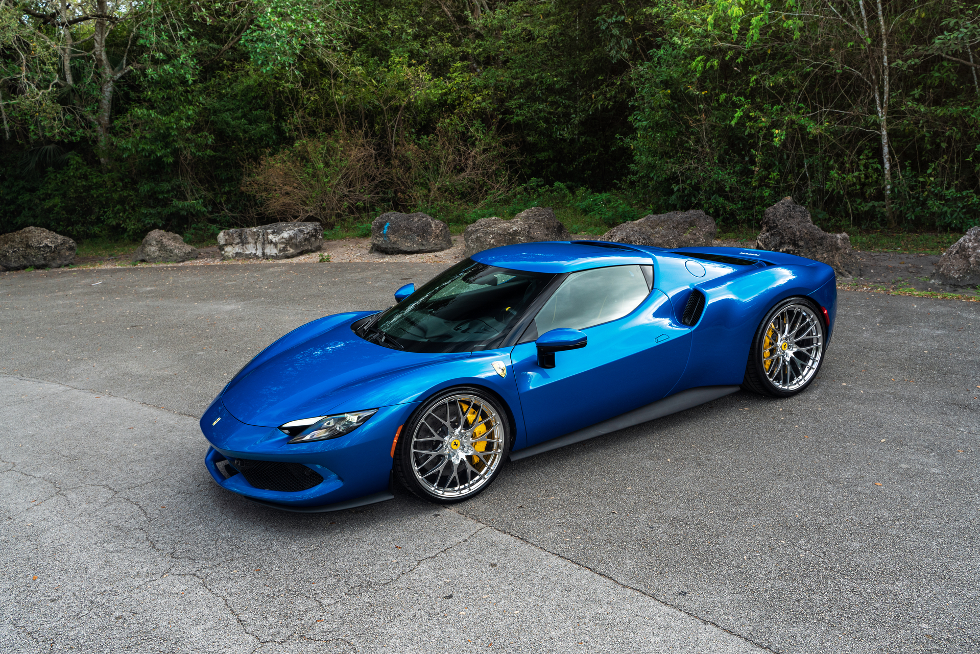 Ferrari 296 on HRE Wheels