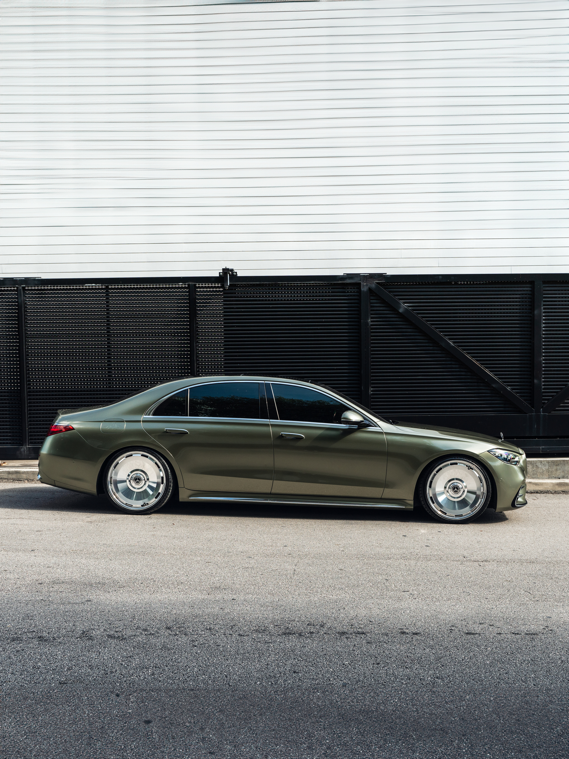 Mercedes S-Class on AG Wheels