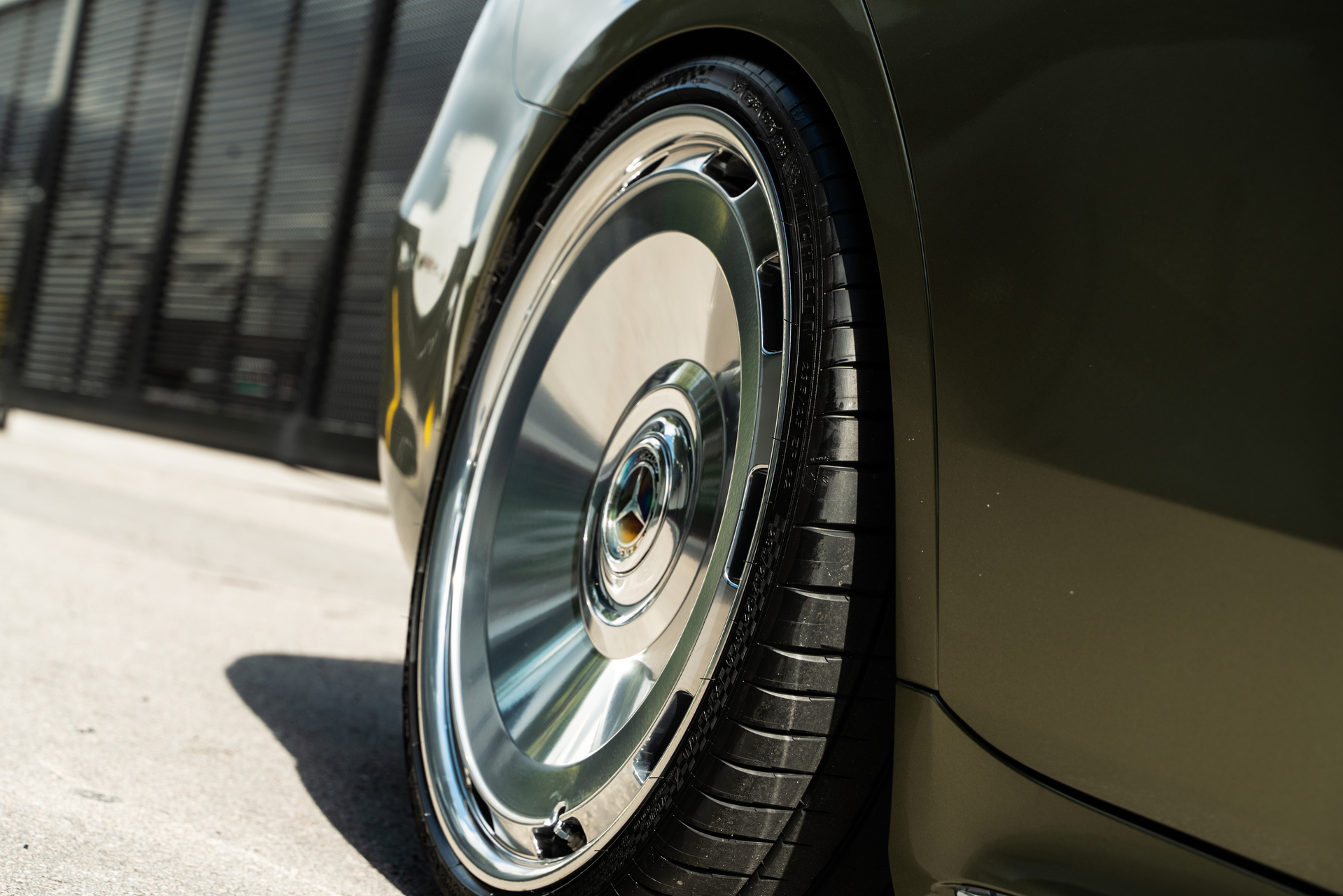 Mercedes S-Class on AG Wheels