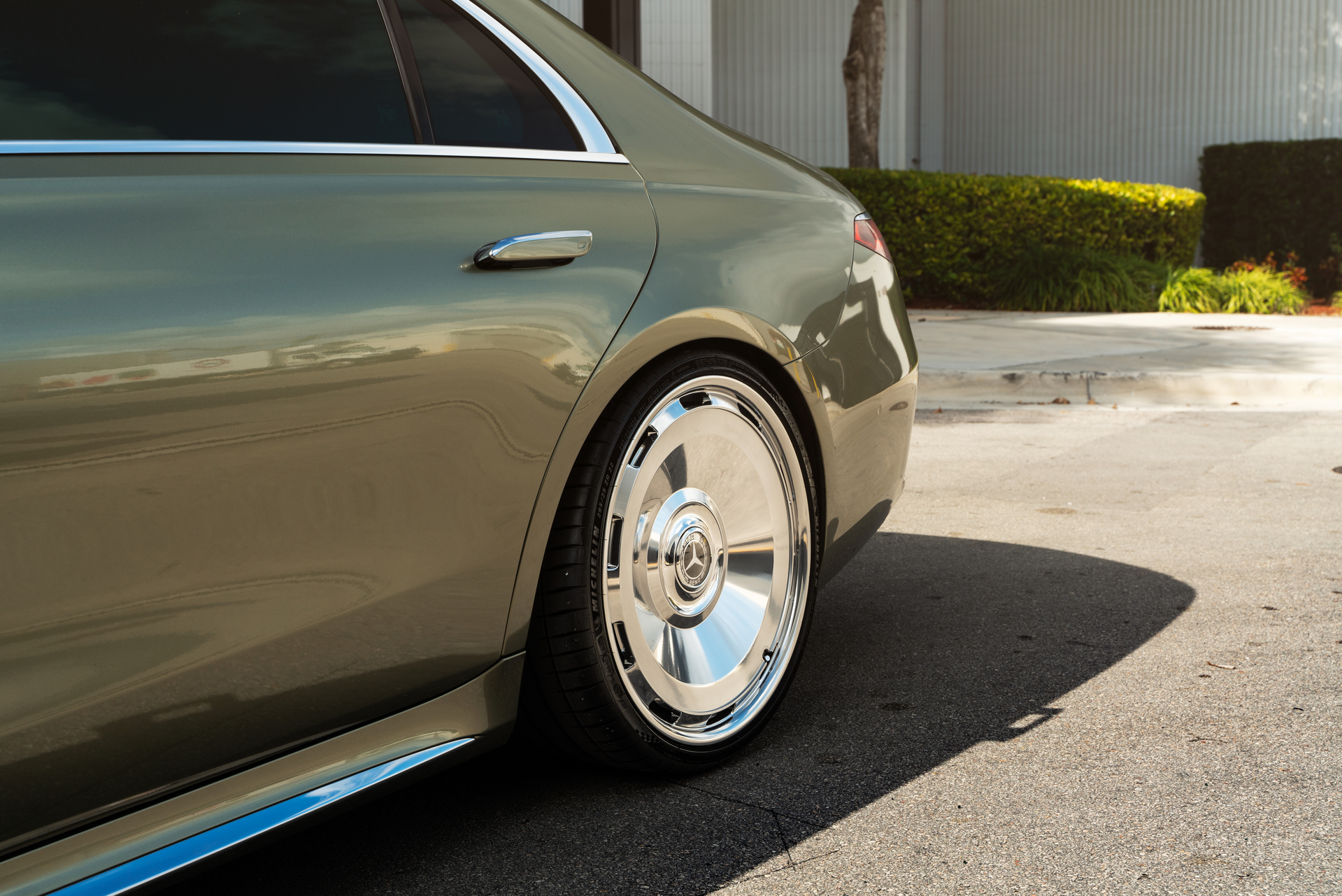 Mercedes S-Class on AG Wheels