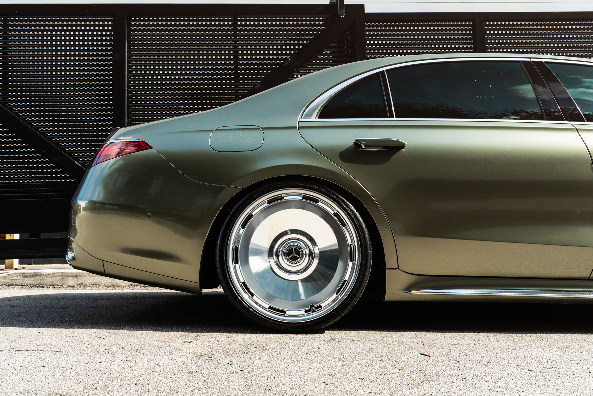 Mercedes S-Class on AG Wheels