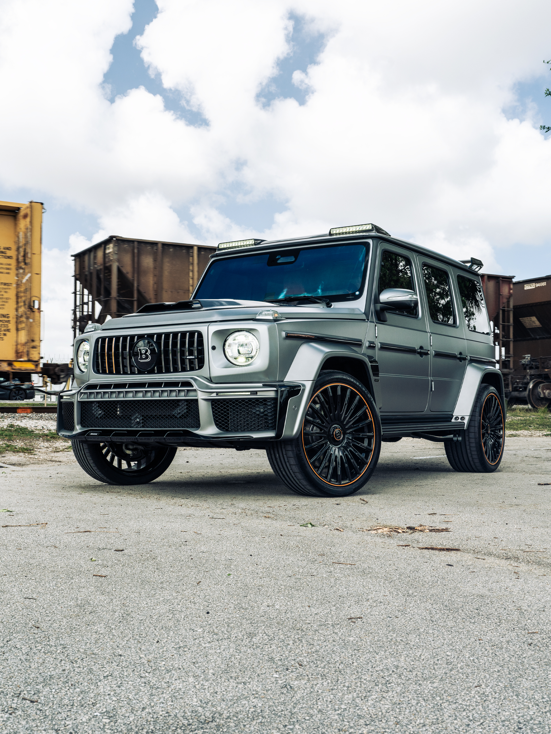 Mercedes G Class on Brabus