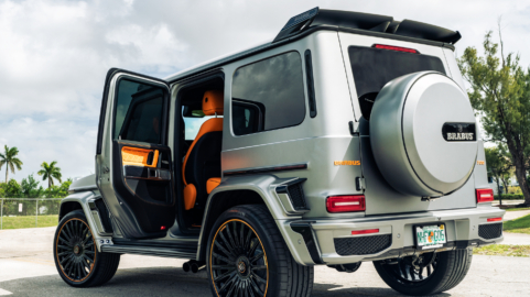 Mercedes G Class on Brabus