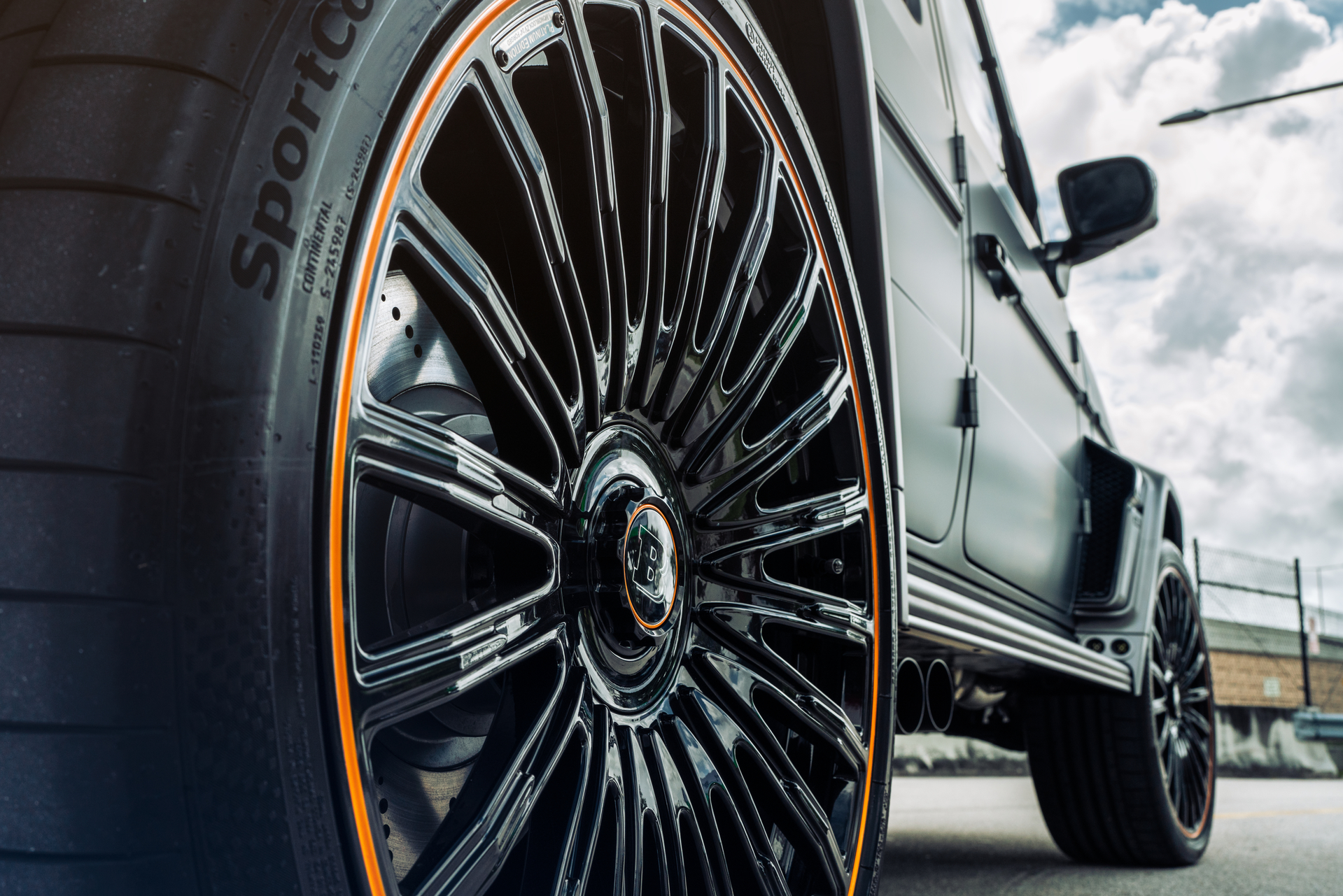 Mercedes G Class on Brabus