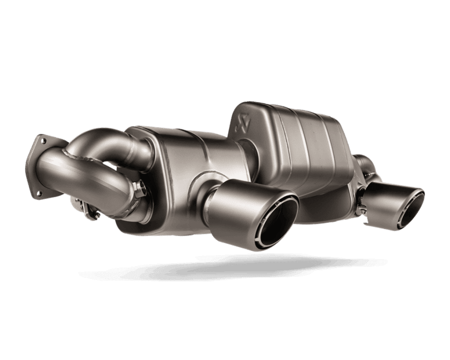 Akrapovic exhaust Porsche 718 GT4 RS Cayman