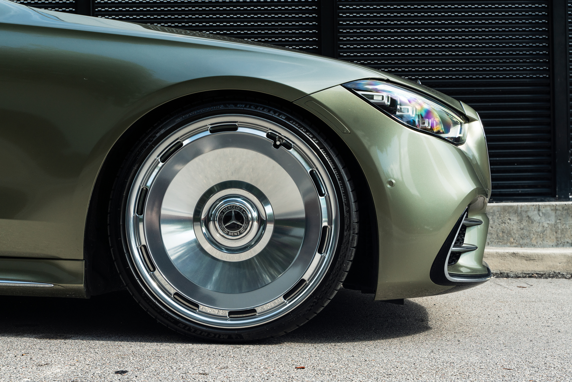 Mercedes S-Class on AG Wheels