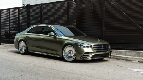Mercedes S-Class on AG Wheels
