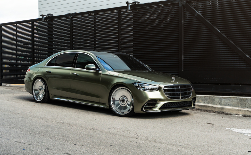 Mercedes S-Class on AG Wheels