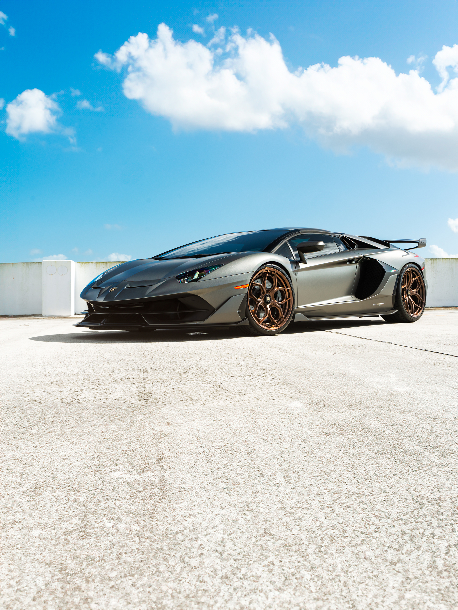 Lamborghini Aventador SVJ Roadster on HRE S111SC