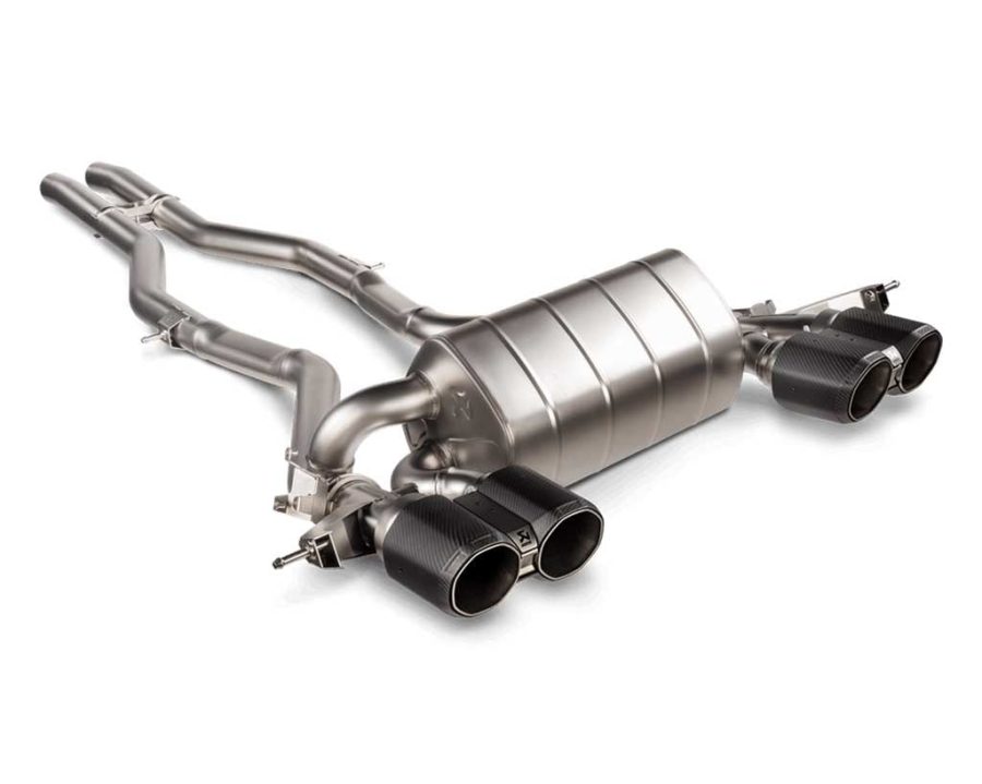 Akrapovic Slip On exhaust BMW G87 M2