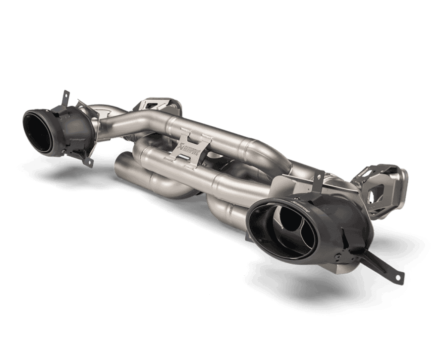 Akrapovic Exhaust (Titanium)  Porsche 911 992.2 Carrera / T / S / 4S / Cabriolet / Targa