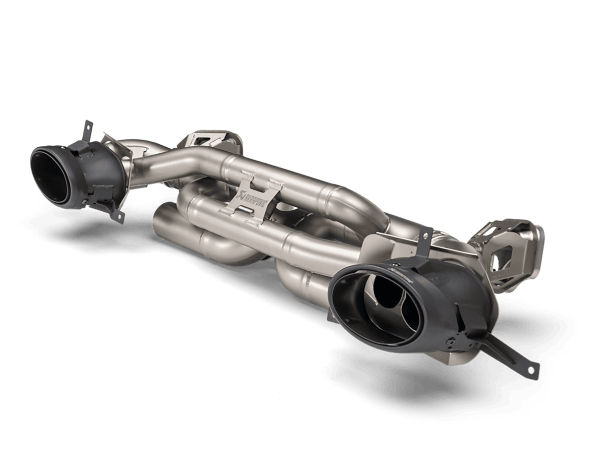 Akrapovic Exhaust (Titanium)  Porsche 911 992.2 Carrera / T / S / 4S / Cabriolet / Targa