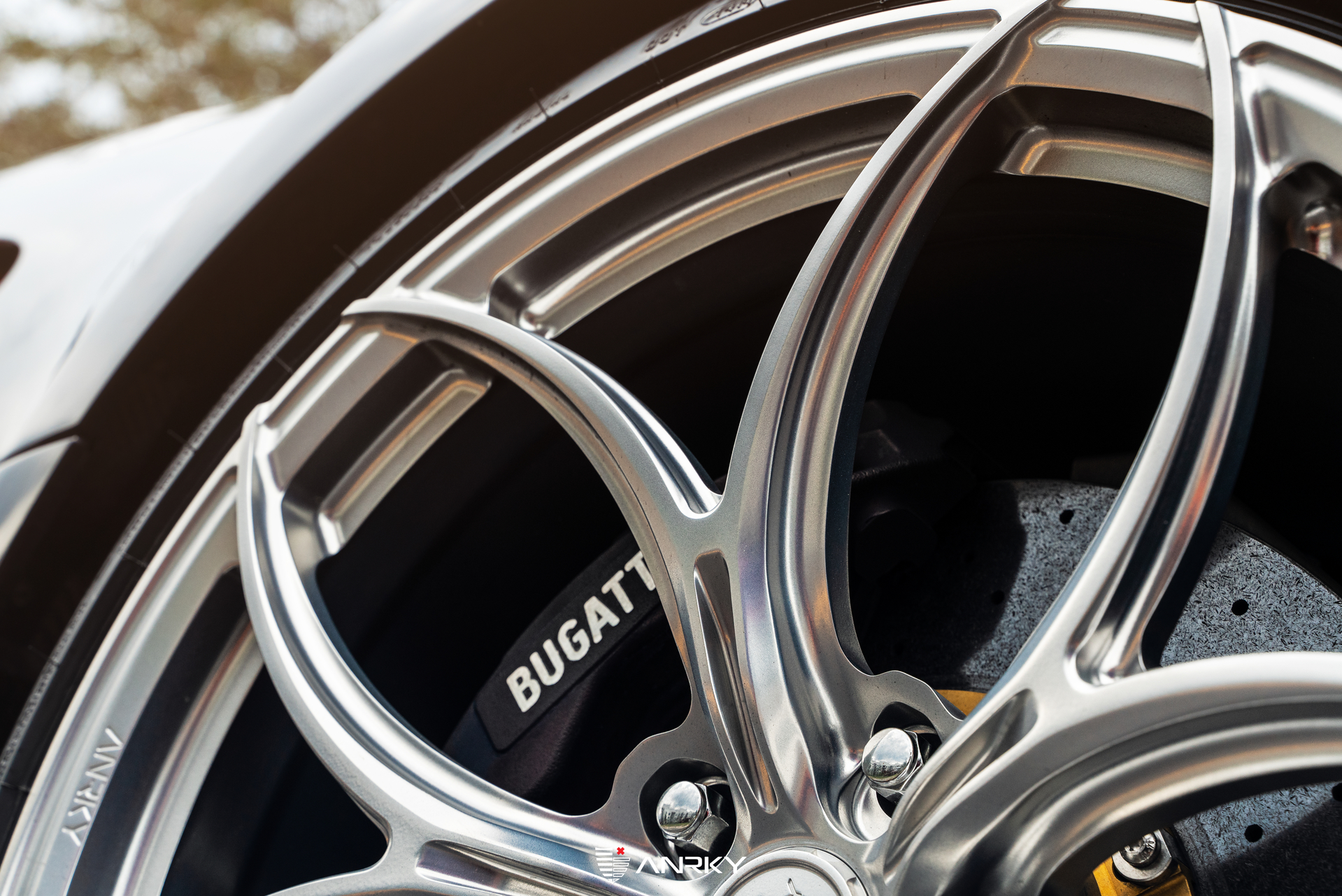 Bugatti Veyron | on ANRKY XR-105 | Frozen Polished Clear