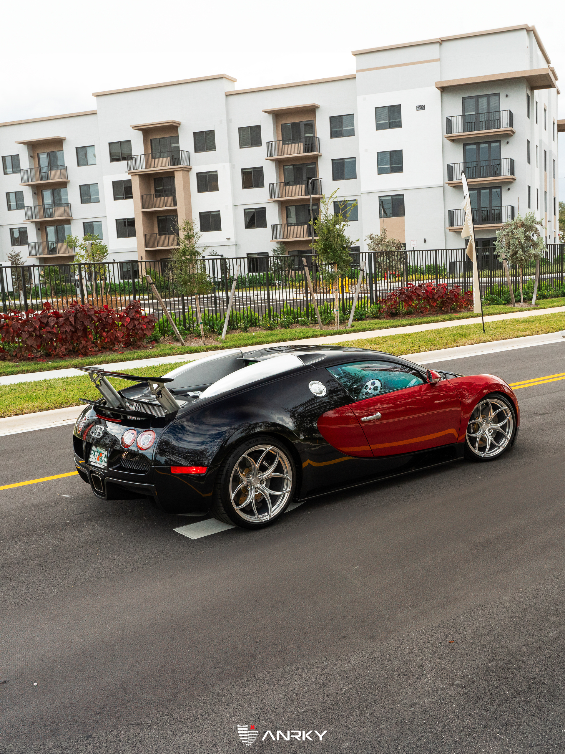 Bugatti Veyron | on ANRKY XR-105 | Frozen Polished Clear