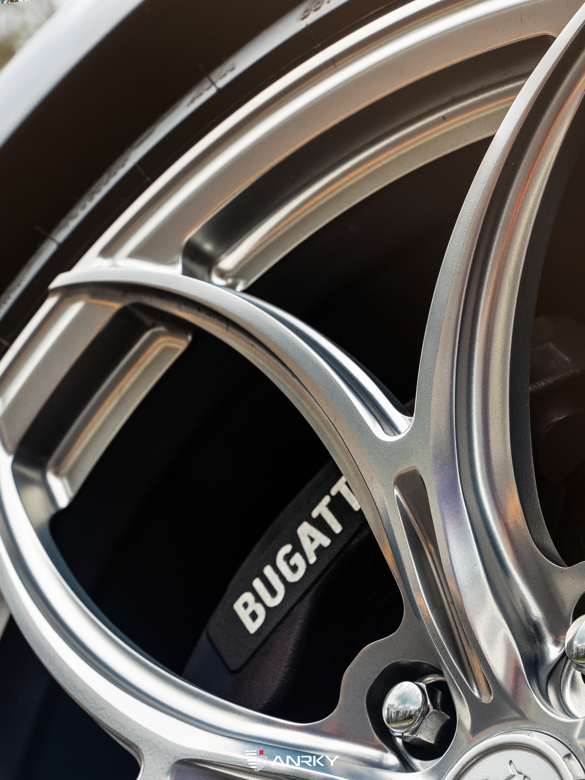 Bugatti Veyron | on ANRKY XR-105 | Frozen Polished Clear
