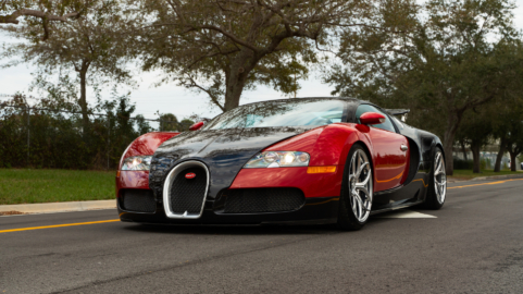Bugatti Veyron | on ANRKY XR-105 | Frozen Polished Clear