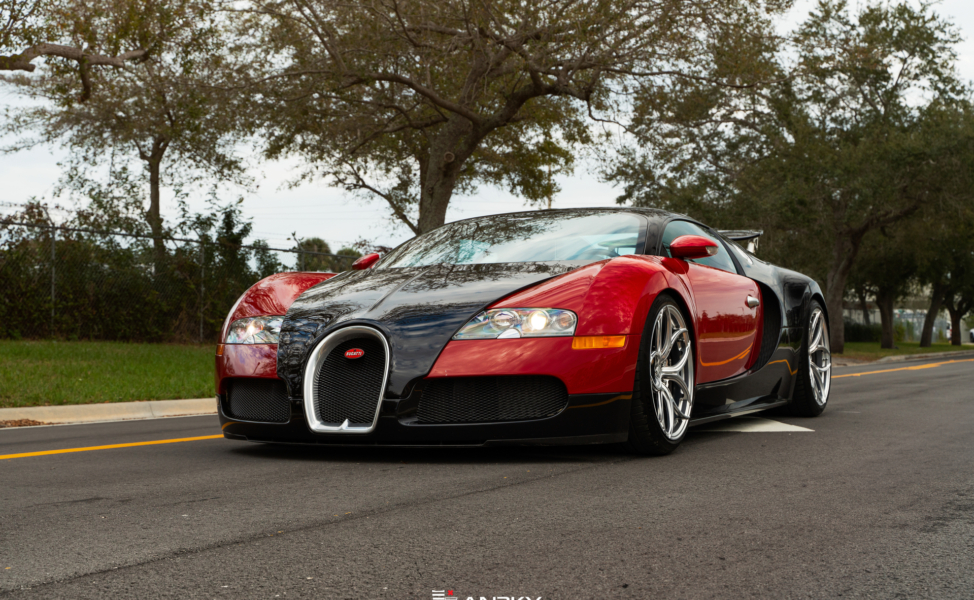 Bugatti Veyron | on ANRKY XR-105 | Frozen Polished Clear