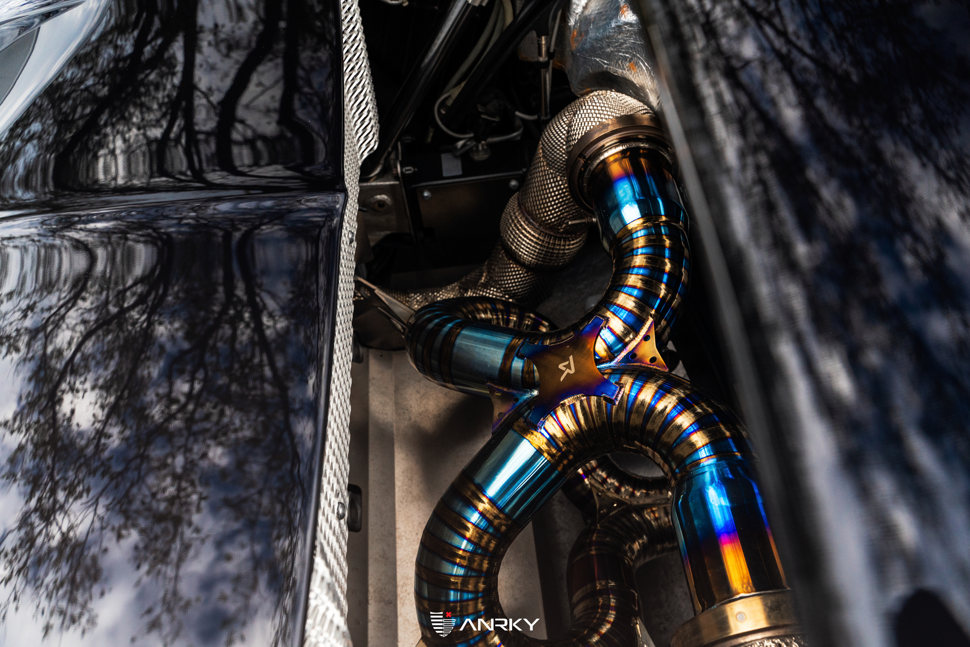 Bugatti Veyron | on ANRKY XR-105 | Frozen Polished Clear