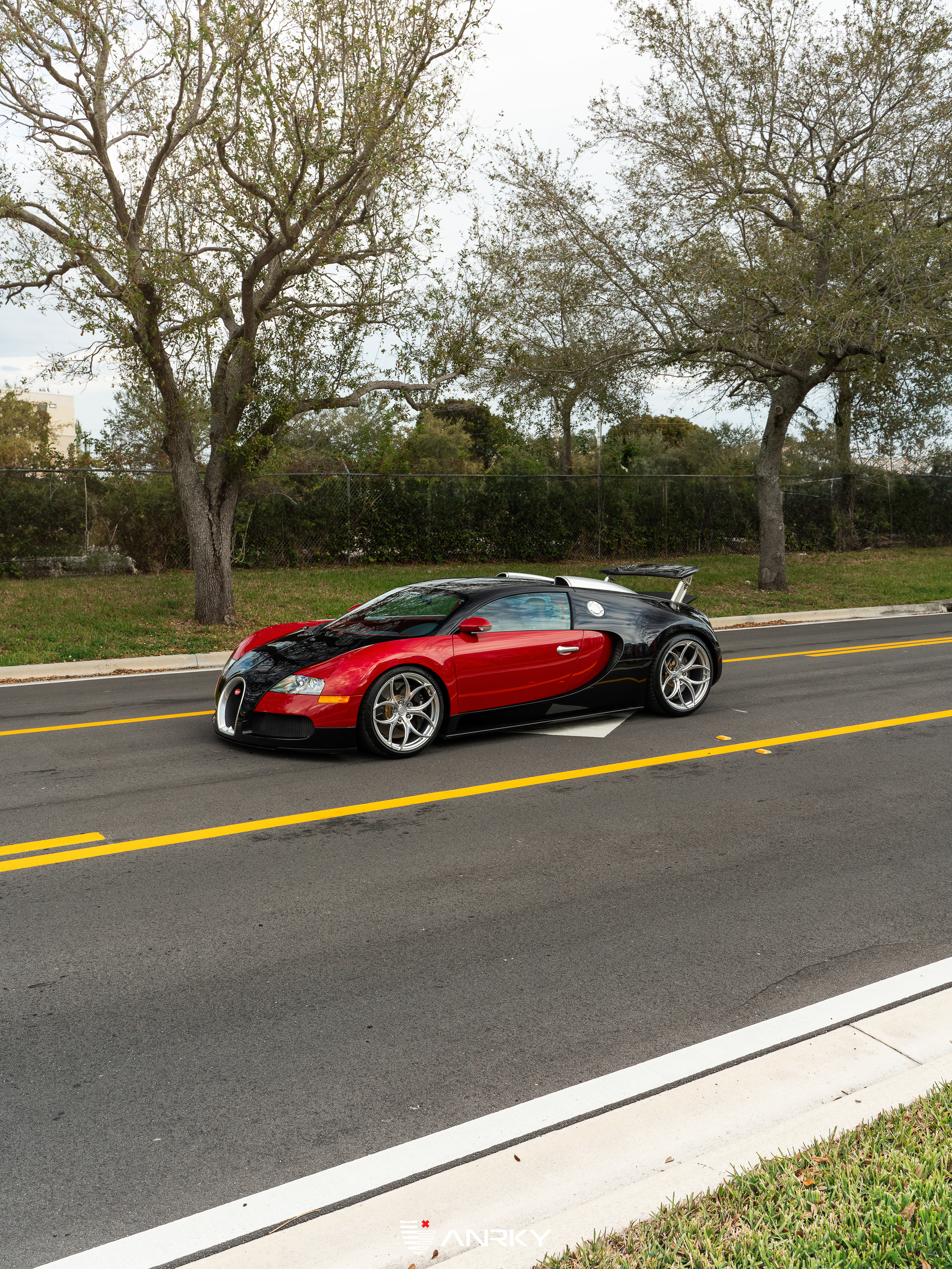 Bugatti Veyron | on ANRKY XR-105 | Frozen Polished Clear