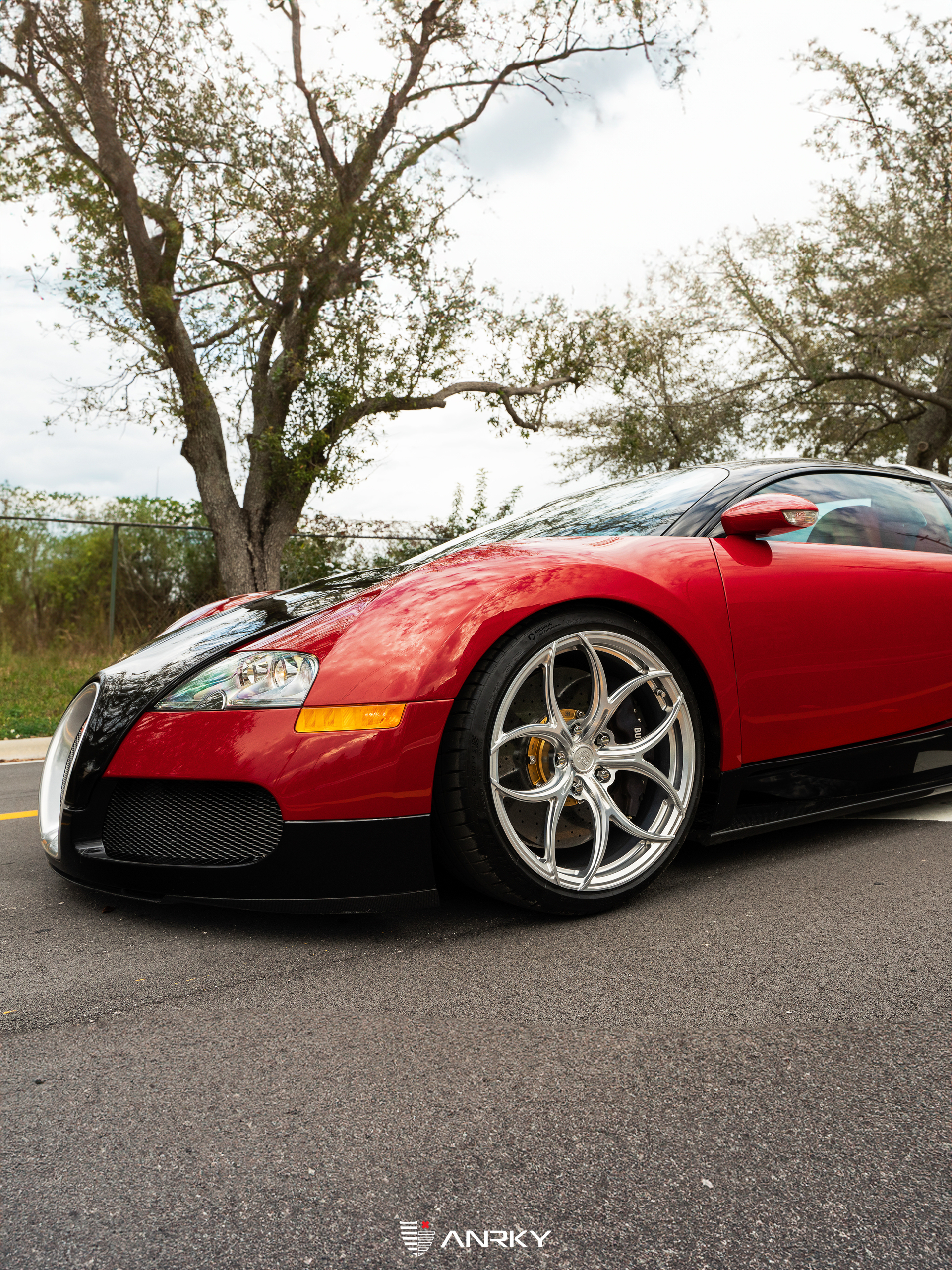 Bugatti Veyron | on ANRKY XR-105 | Frozen Polished Clear