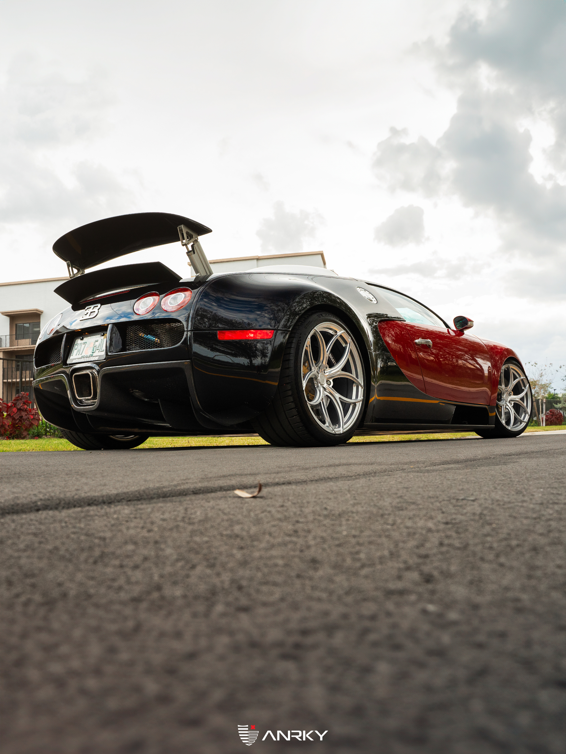 Bugatti Veyron | on ANRKY XR-105 | Frozen Polished Clear