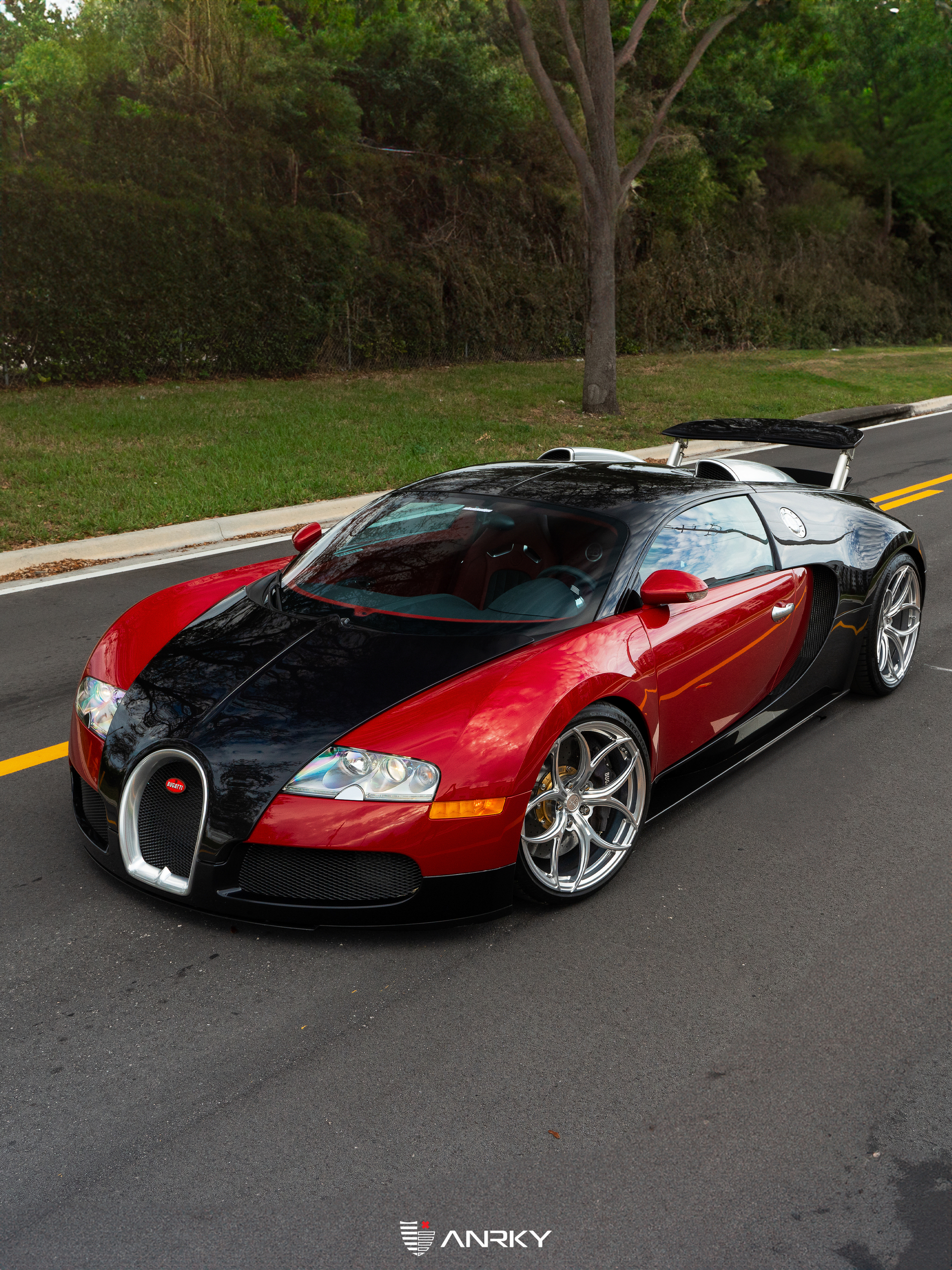 Bugatti Veyron | on ANRKY XR-105 | Frozen Polished Clear
