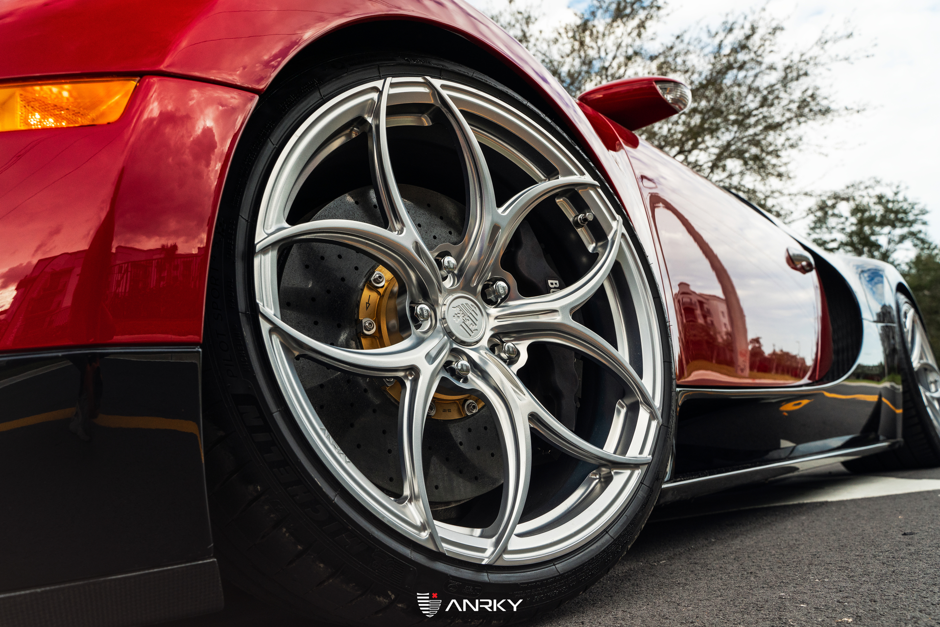 Bugatti Veyron | on ANRKY XR-105 | Frozen Polished Clear