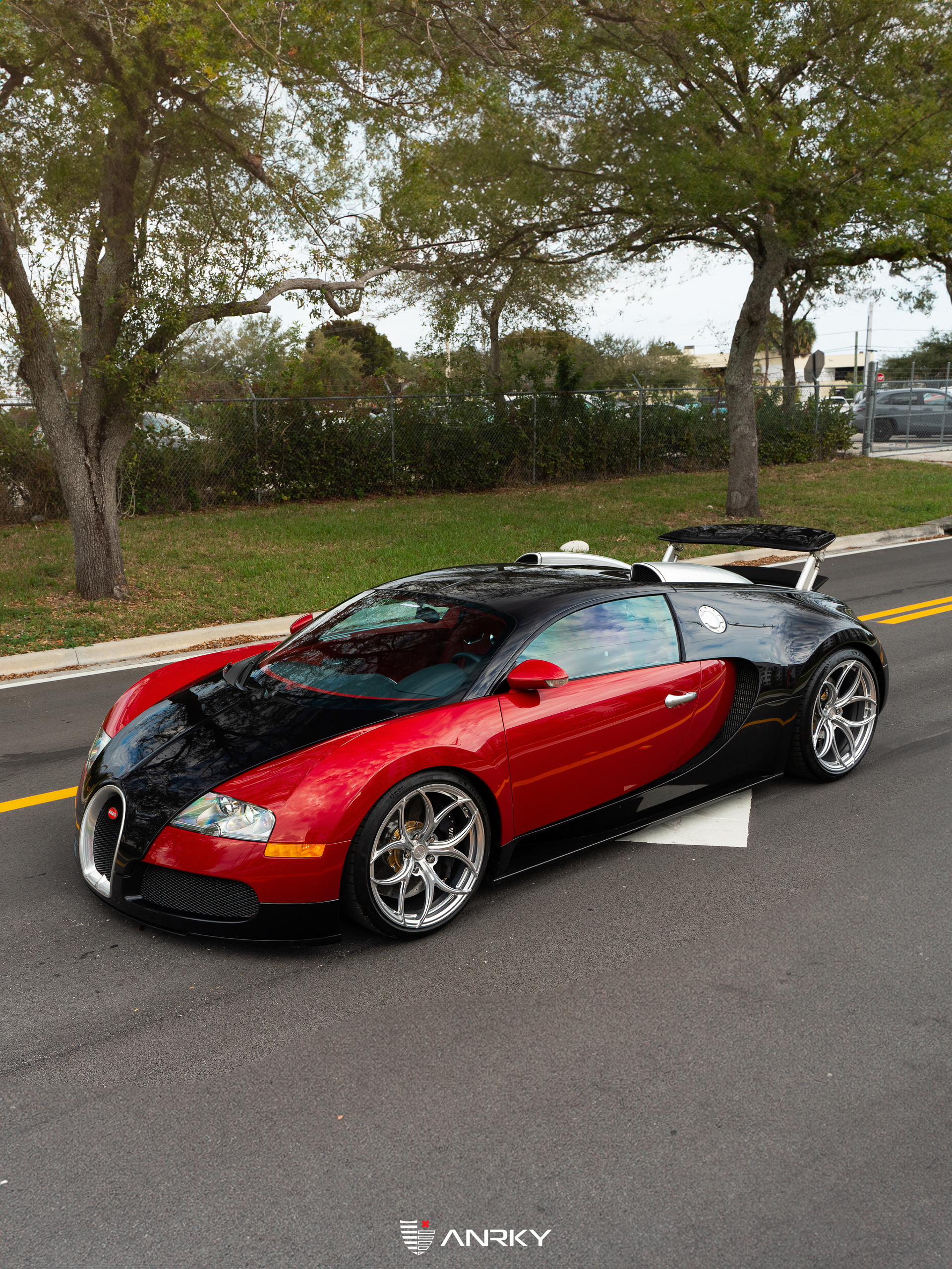 Bugatti Veyron | on ANRKY XR-105 | Frozen Polished Clear