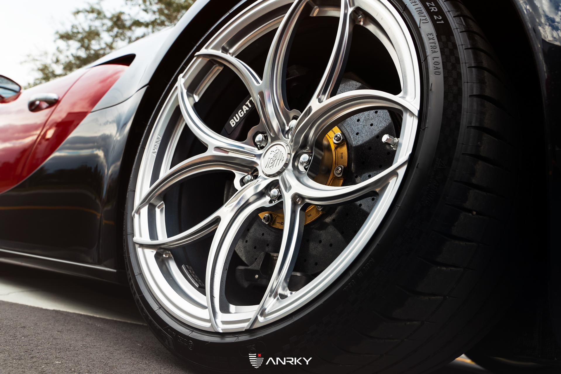 Bugatti Veyron | on ANRKY XR-105 | Frozen Polished Clear