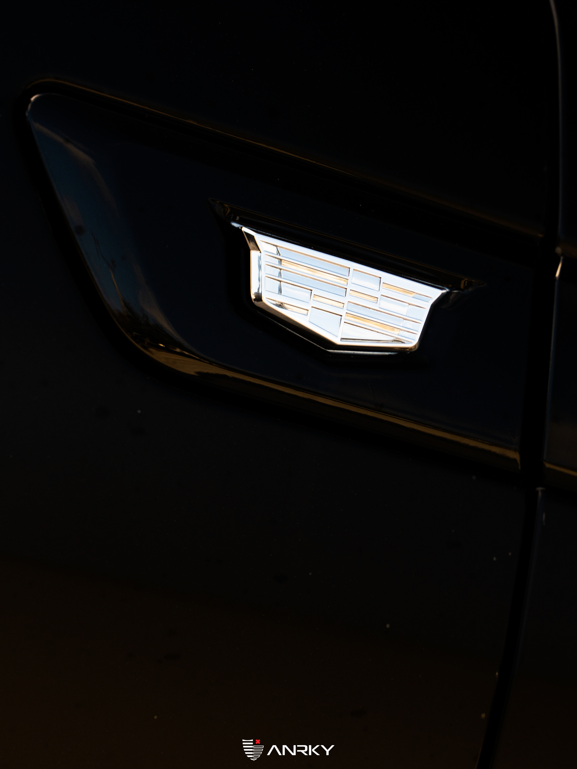 Cadillac Escalade iQ  | | on ANRKY RF-77 | Two Tone: Gloss Black Face + Brushed Windows 