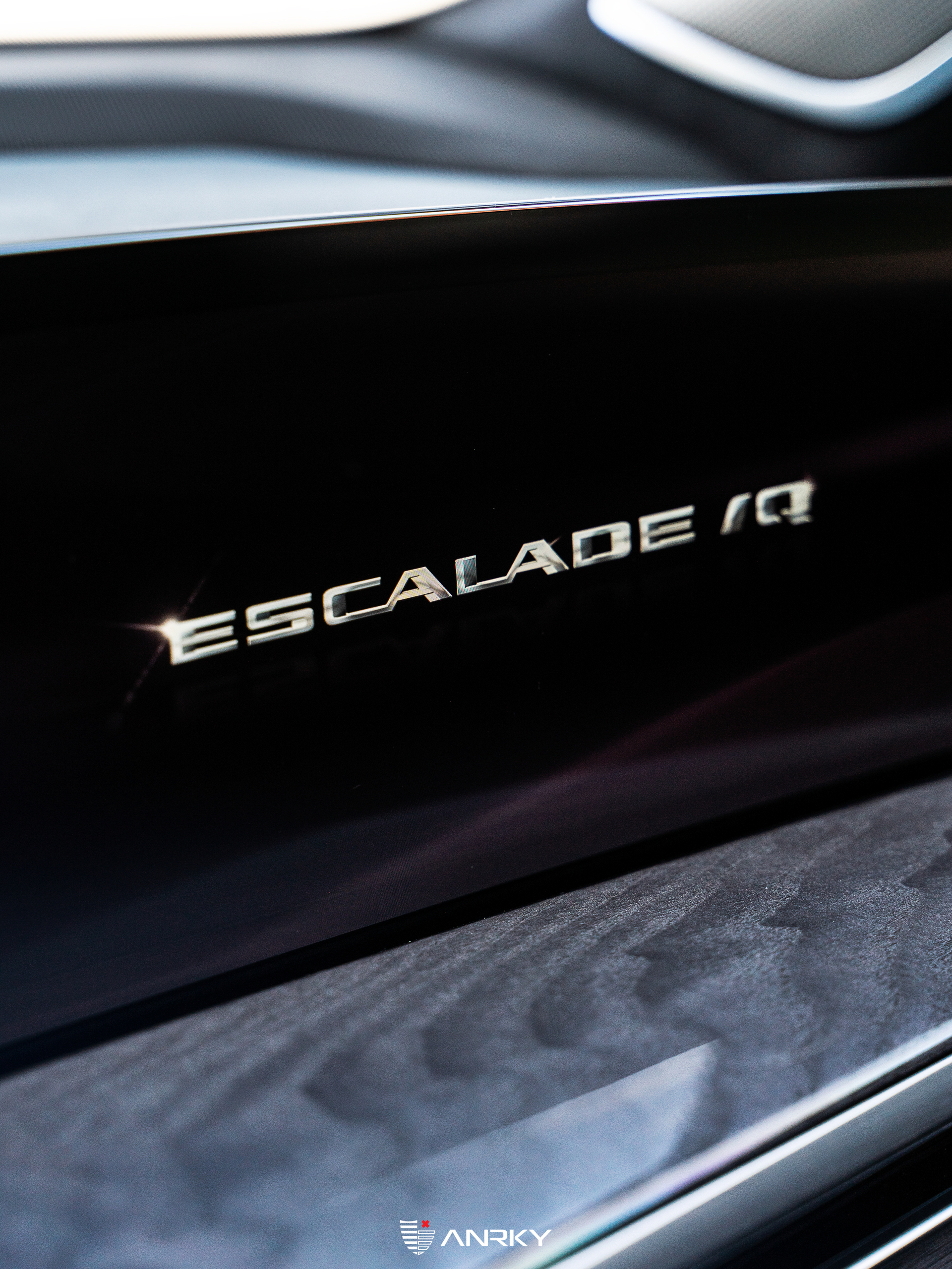 Cadillac Escalade iQ  | | on ANRKY RF-77 | Two Tone: Gloss Black Face + Brushed Windows 