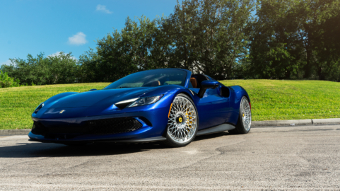 Ferrari 296 GTS | Blue Corsa | on ANRKY RS7.3 | Polished Clear