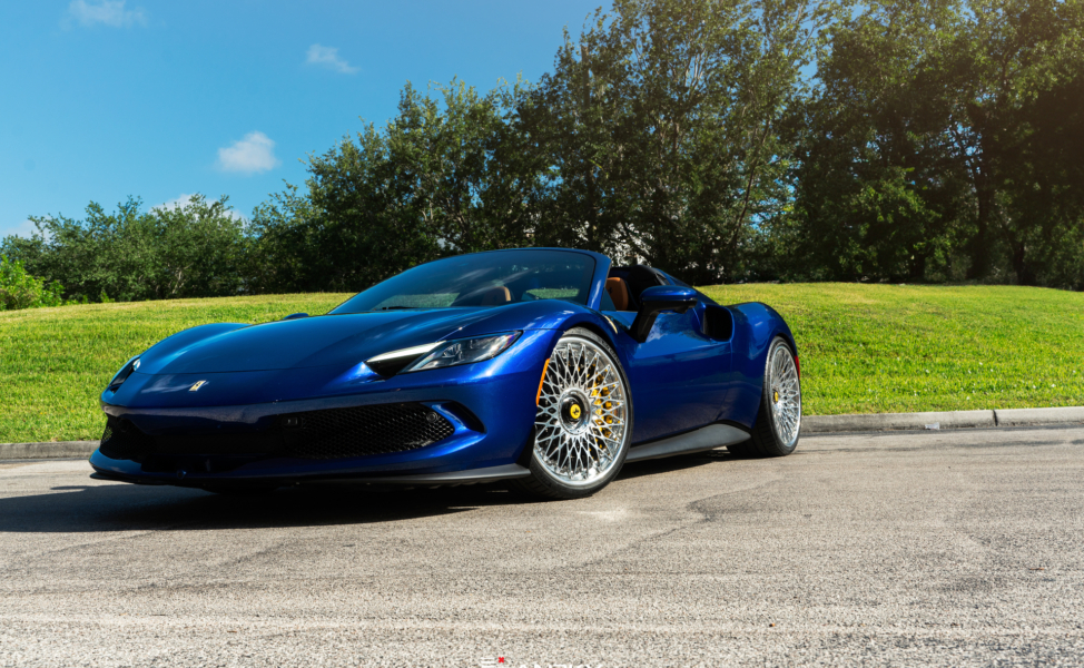 Ferrari 296 GTS | Blue Corsa | on ANRKY RS7.3 | Polished Clear