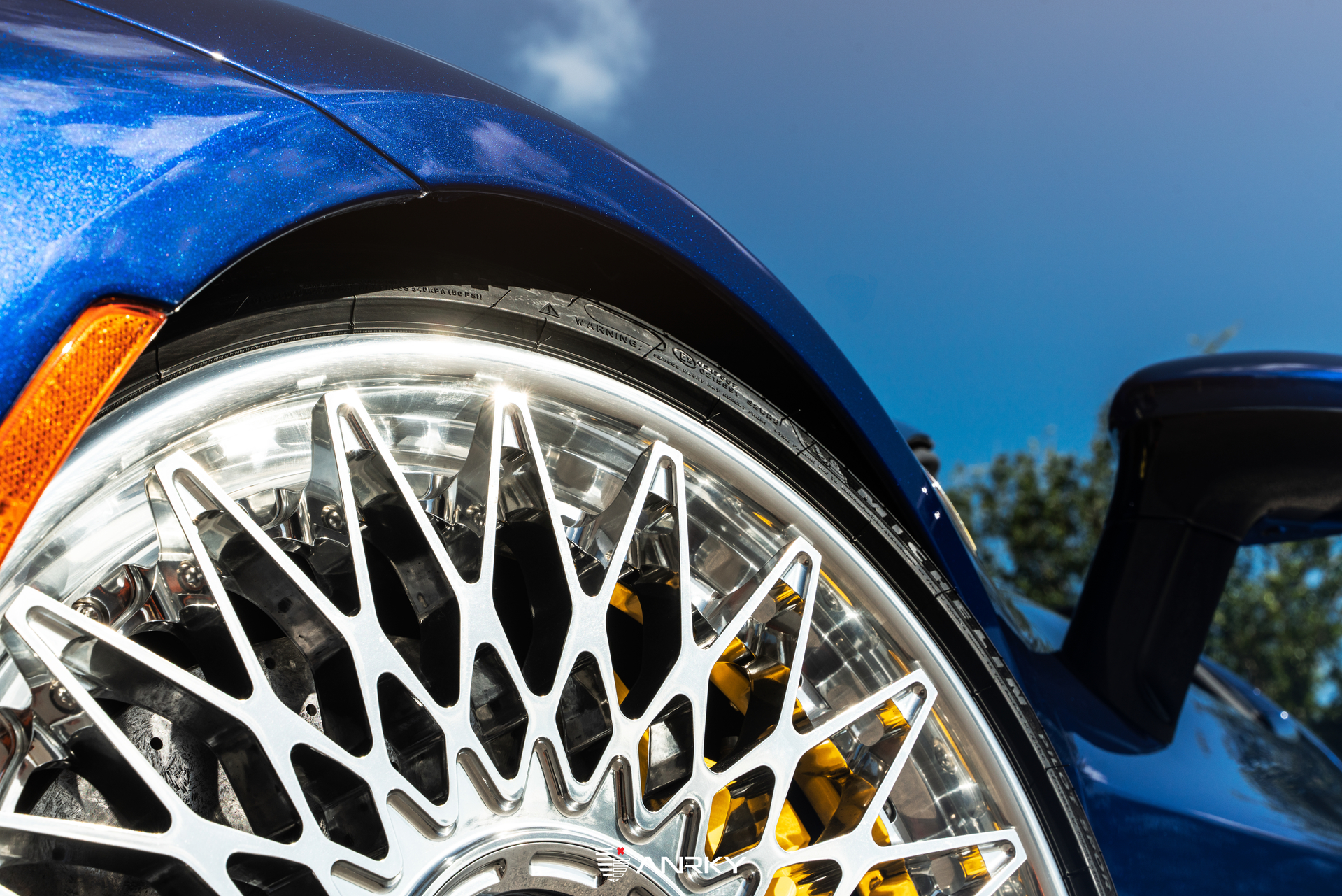 Ferrari 296 GTS | Blue Corsa | on ANRKY RS7.3 | Polished Clear