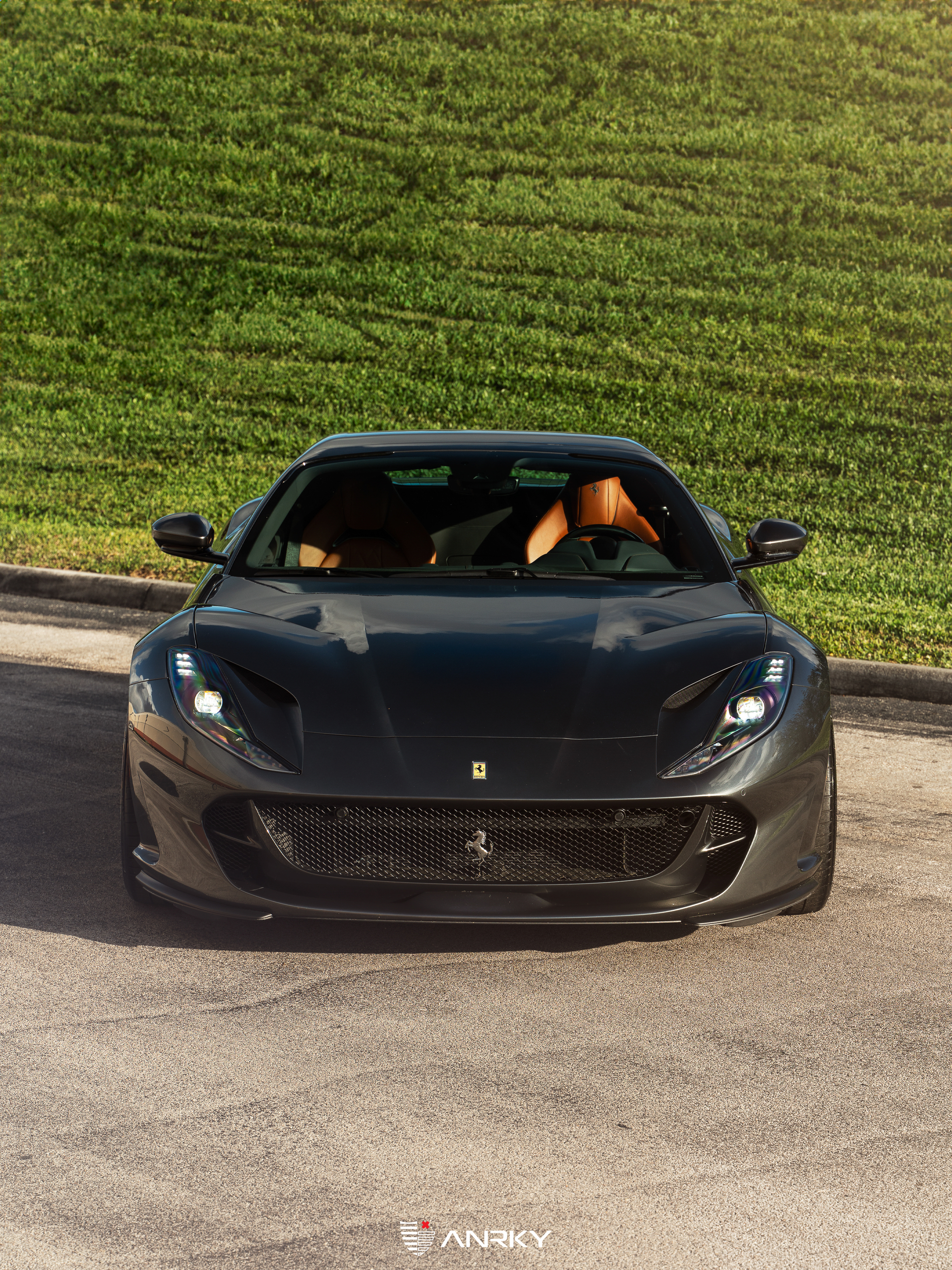 Ferrari 812 | Grigio Silver Stone | on ANRKY AN20 | Brushed Clear