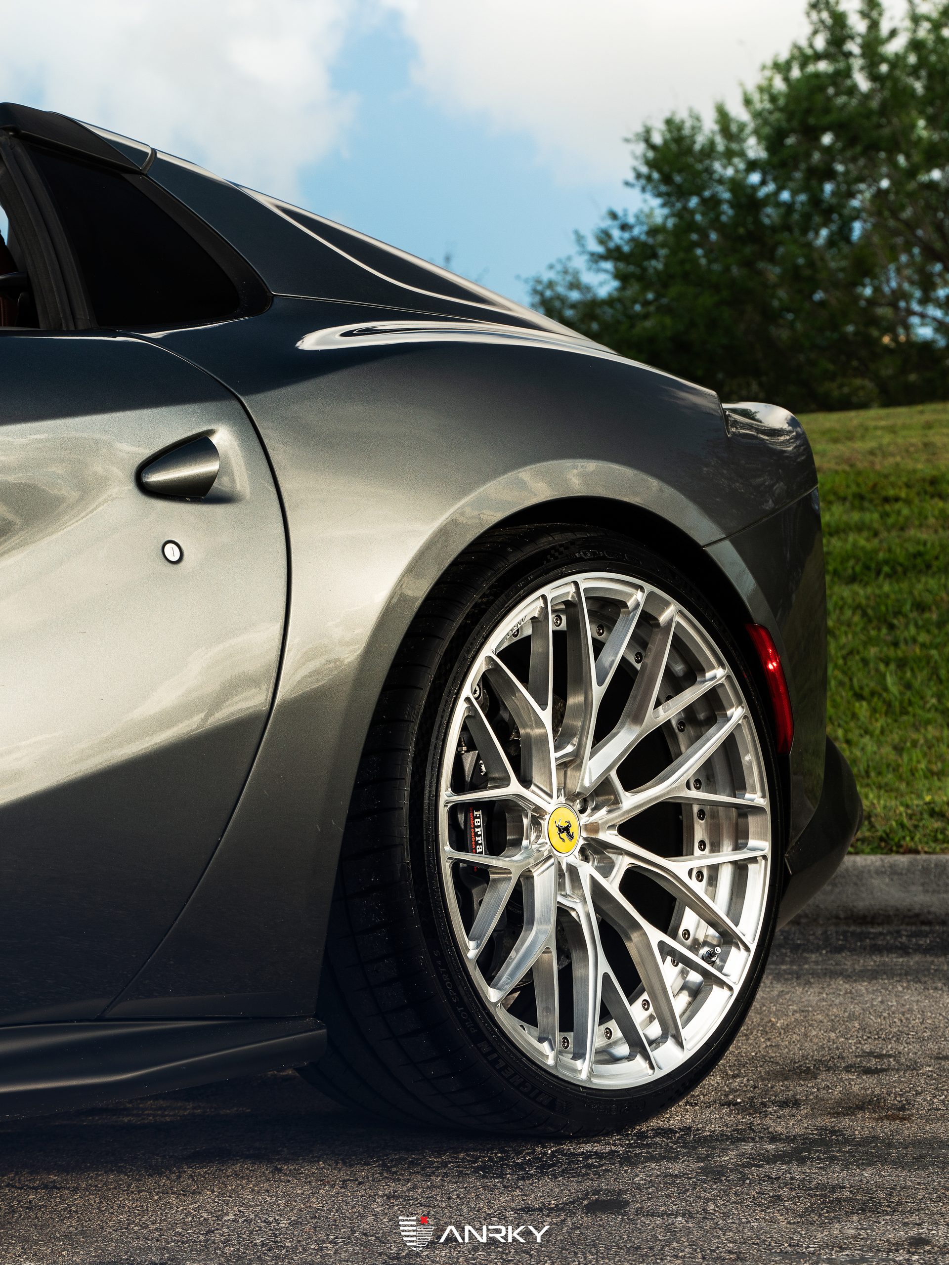 Ferrari 812 | Grigio Silver Stone | on ANRKY AN20 | Brushed Clear