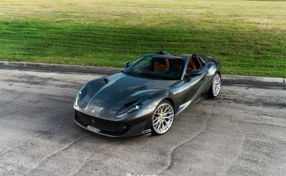Ferrari 812 | Grigio Silver Stone | on ANRKY AN20 | Brushed Clear