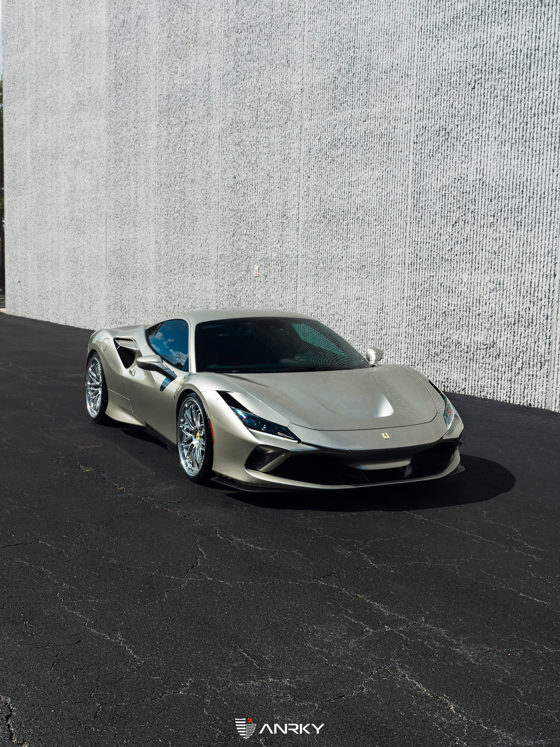 Ferrari F8 | | on ANRKY JDX-220 | Two Tone: Brushed Face + Mirror Polished Windows