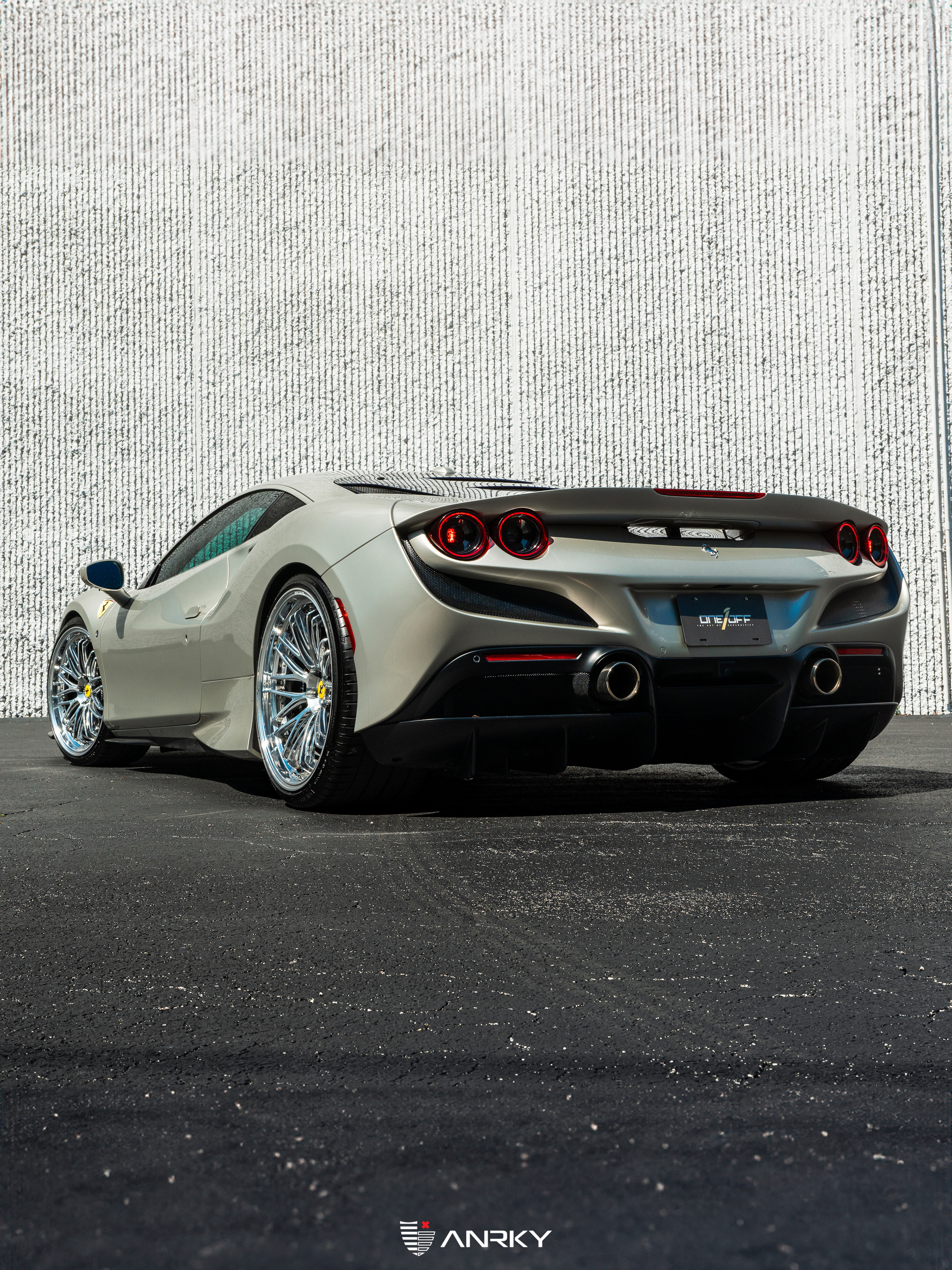 Ferrari F8 | | on ANRKY JDX-220 | Two Tone: Brushed Face + Mirror Polished Windows