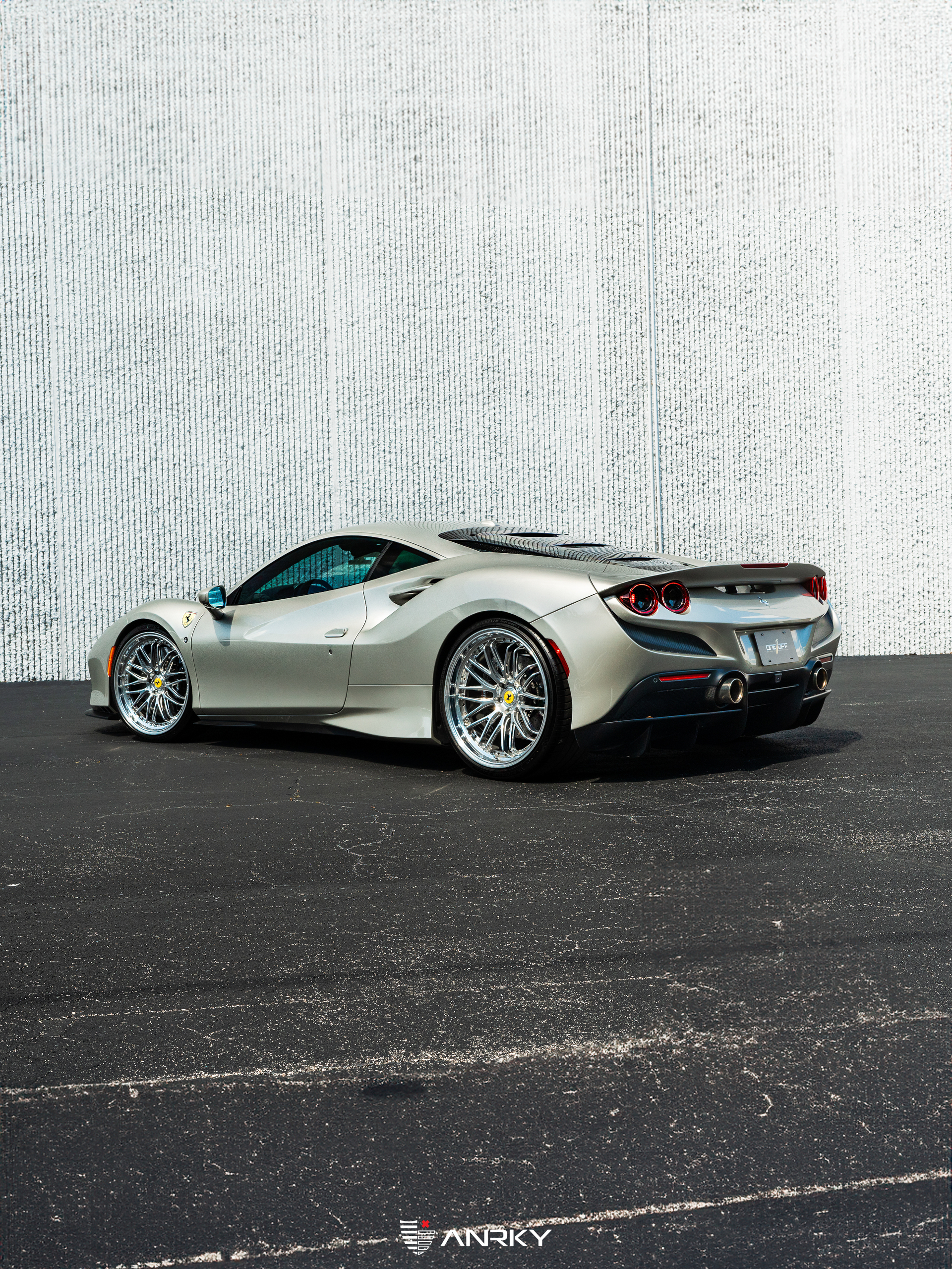 Ferrari F8 | | on ANRKY JDX-220 | Two Tone: Brushed Face + Mirror Polished Windows