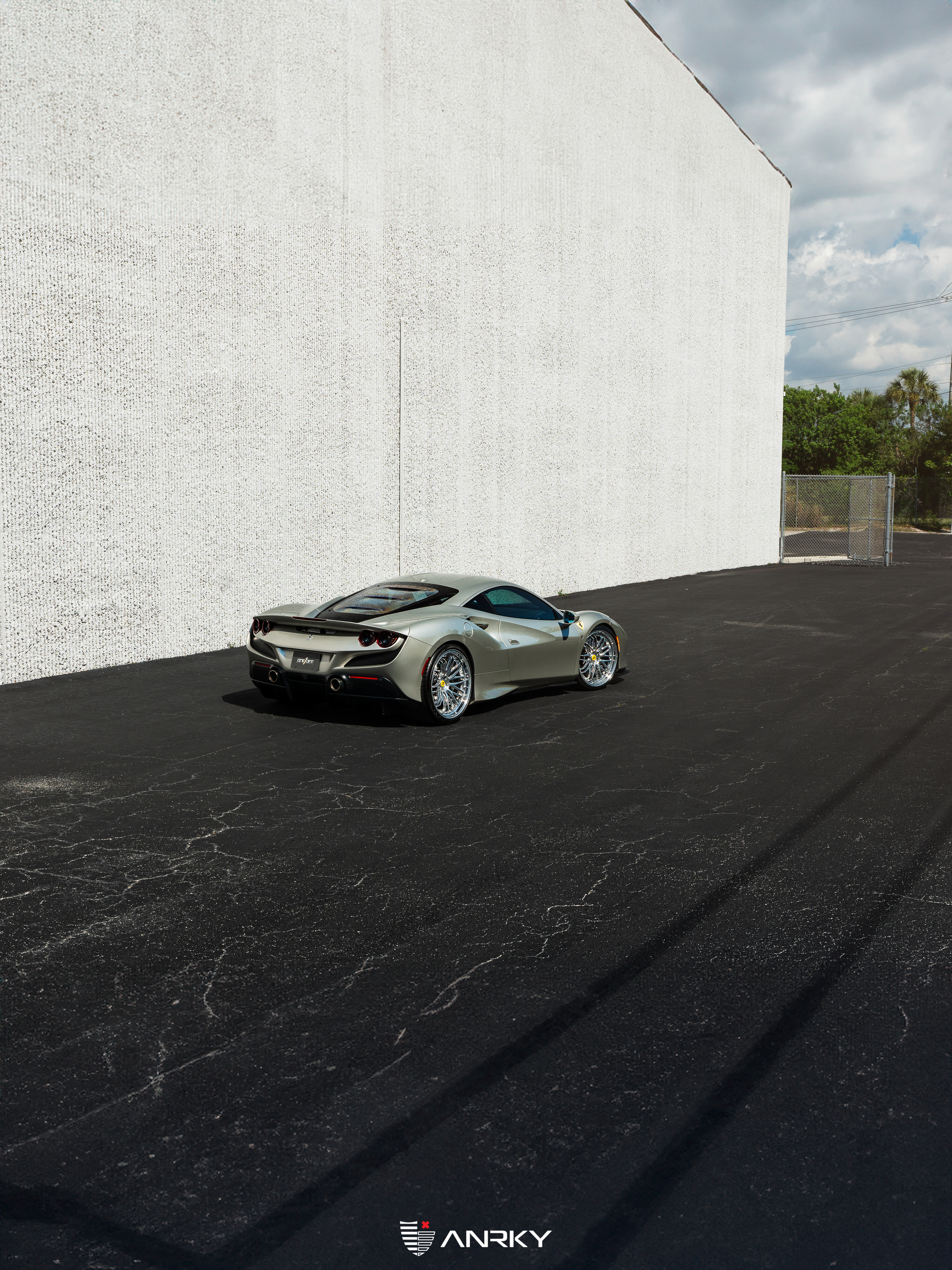 Ferrari F8 | | on ANRKY JDX-220 | Two Tone: Brushed Face + Mirror Polished Windows
