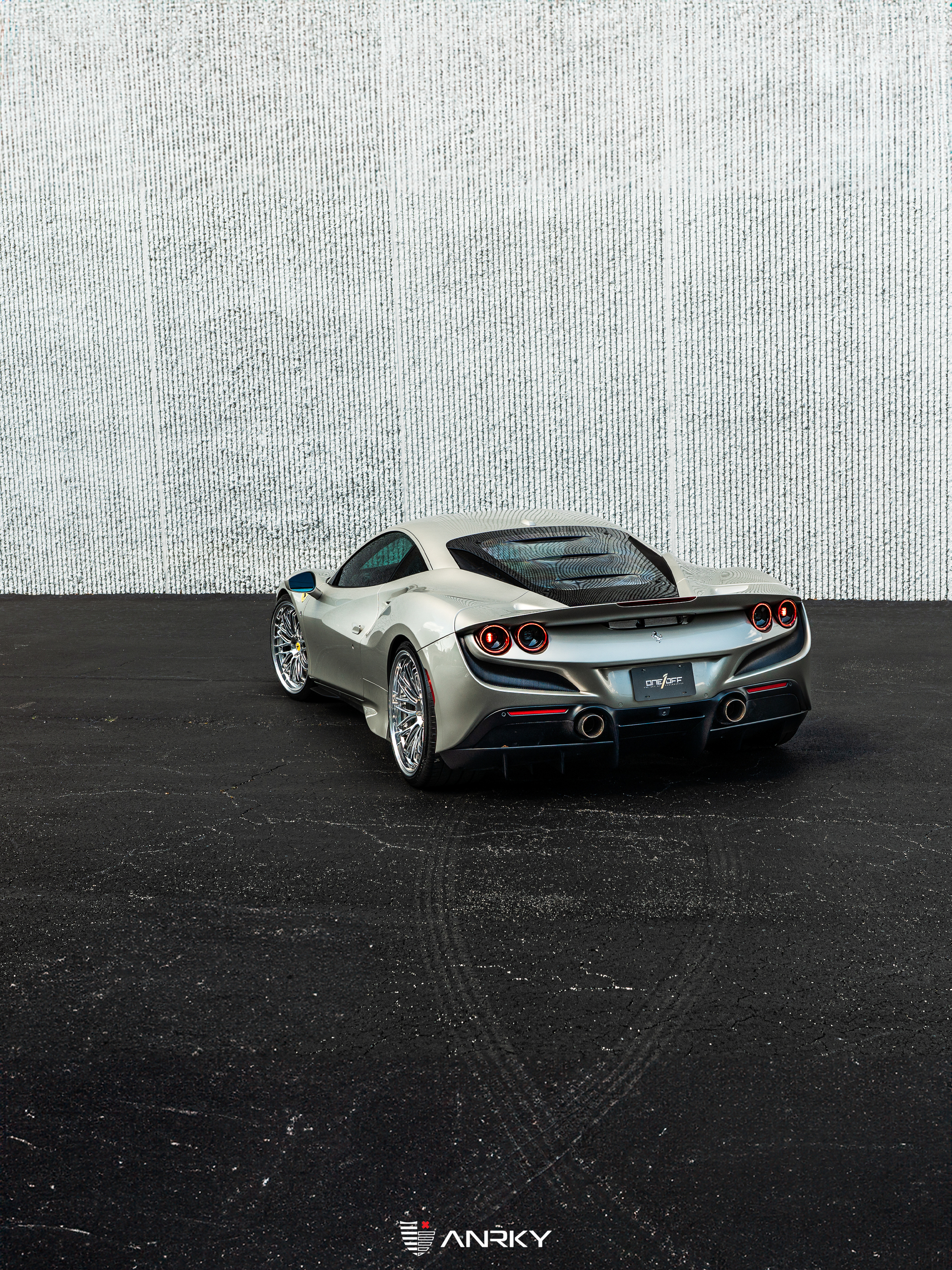 Ferrari F8 | | on ANRKY JDX-220 | Two Tone: Brushed Face + Mirror Polished Windows