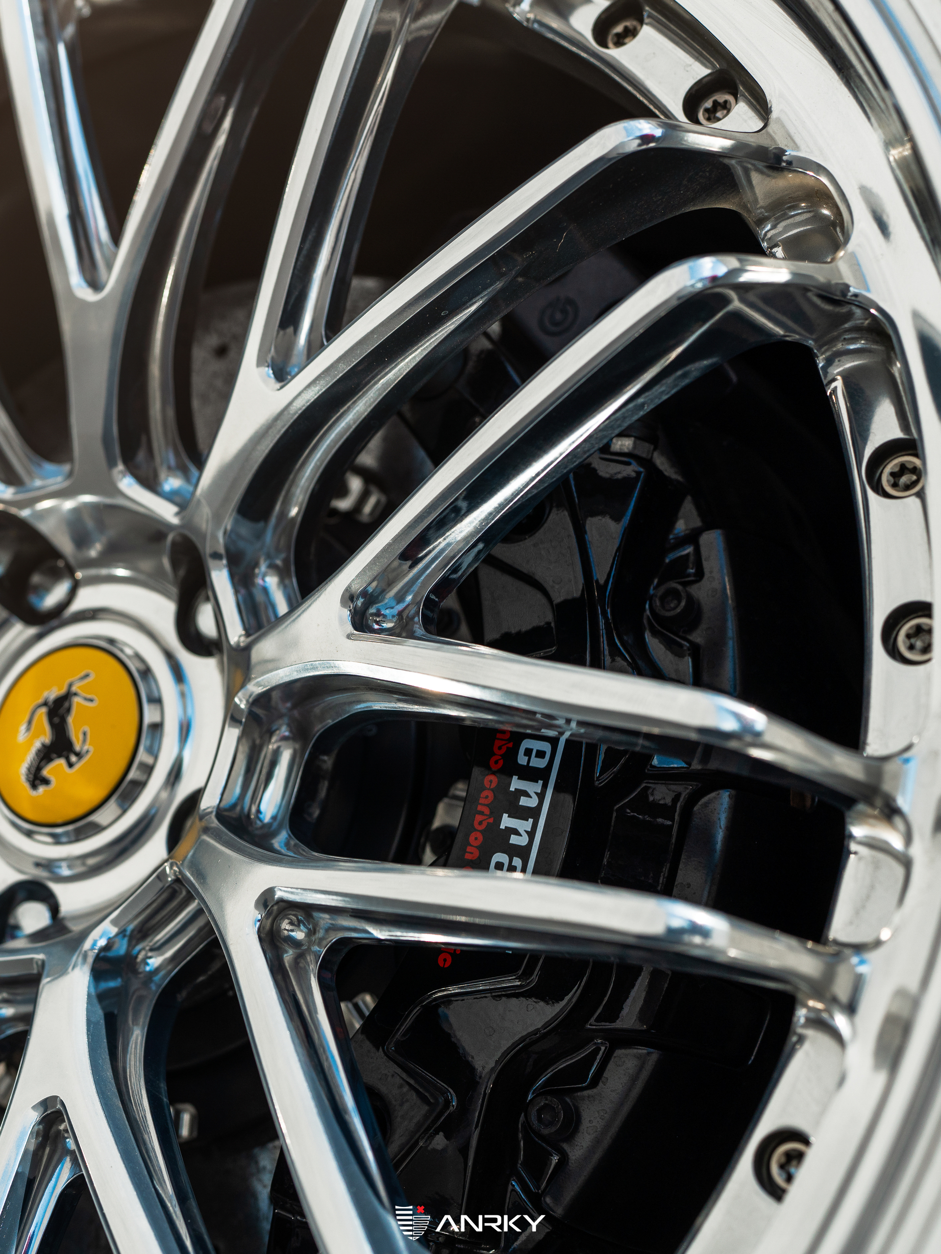 Ferrari F8 | | on ANRKY JDX-220 | Two Tone: Brushed Face + Mirror Polished Windows