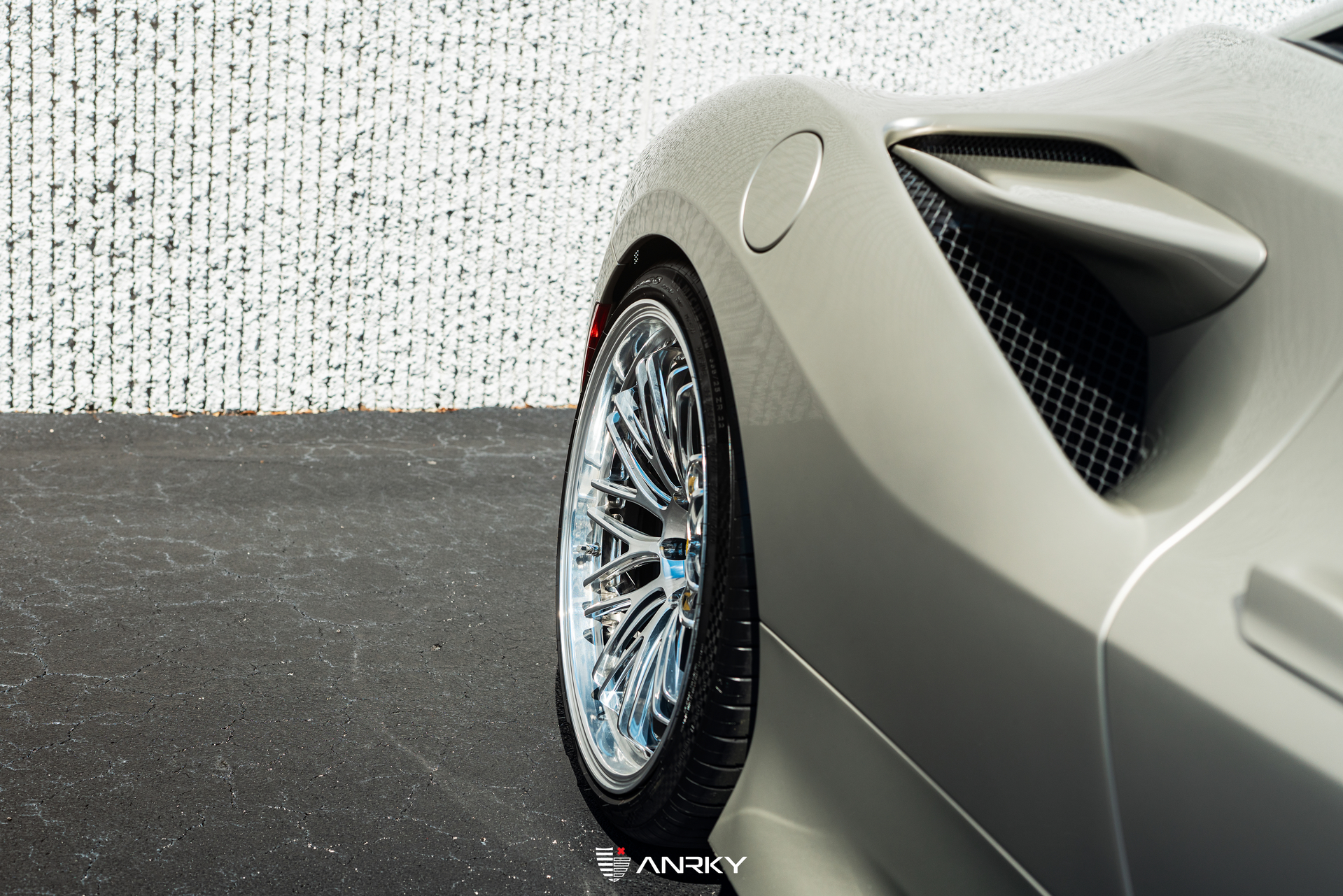 Ferrari F8 | | on ANRKY JDX-220 | Two Tone: Brushed Face + Mirror Polished Windows